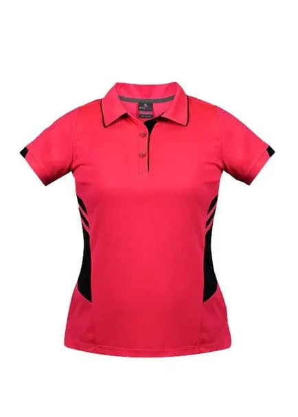 Aussie Pacific Women's Tasman Work Polo Shirt 2311 Pink - Simply Scrubs Australia